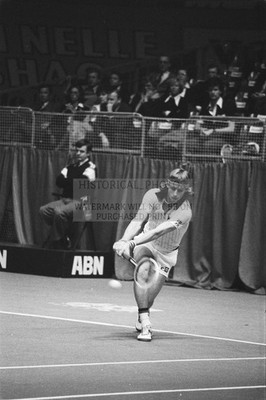 BJORN BORG ABN TENNIS TOURNAMENT ROTTERDAM 1978 4X6 PHOTO