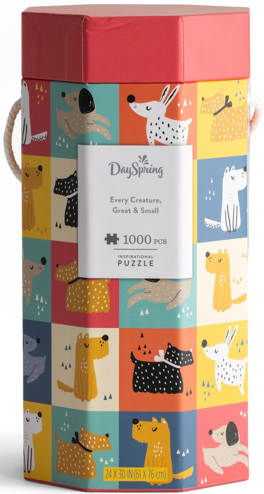 DaySpring - Every Creature Great and Small - 1,000 Piece Inspirational Dog Jigsa