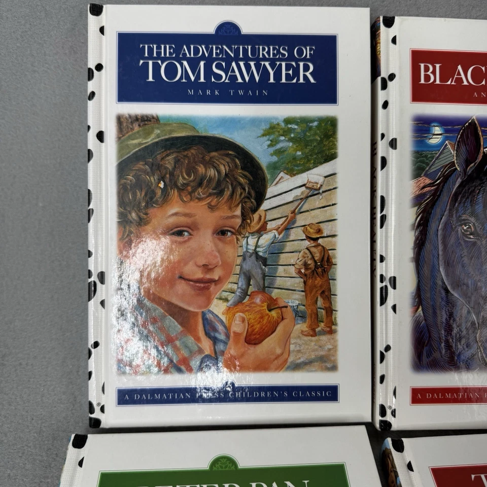 Dalmatian Press Children's Classics Lot of 11 HC Books Twain London Stevenson Foto 4 de 4