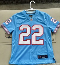 Tennessee Titans Derrick Henry Nike Light Blue Game Jersey Youth Small