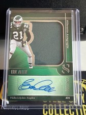 2025-26 Nfl PANINI Silhouette eric allen Auto Patch/199 Chiefs Color Match