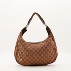 Sac Gucci Hobo Web Toile monogrammée Beige Vintage Authentique