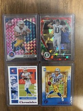 Justin Herbert Lot Of 4 Cards