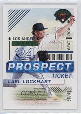2024 Panini Prospect Edition Teal 30/49 Lael Lockhart Jr Lael Lockhart #167 11ao