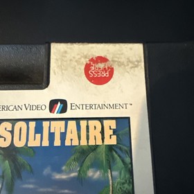 Solitaire (Nintendo Entertainment System, 1992) NES w/ Manual - Tested