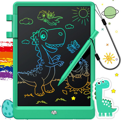 LCD Writing Tablet for Kids, 10 Inch Doodle Board, Colorful Drawing Pad for Todd