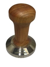 AlTaGru Tamper Pflaumenholz 58mm-Griff Pflaumenholz und Edelstahl Base