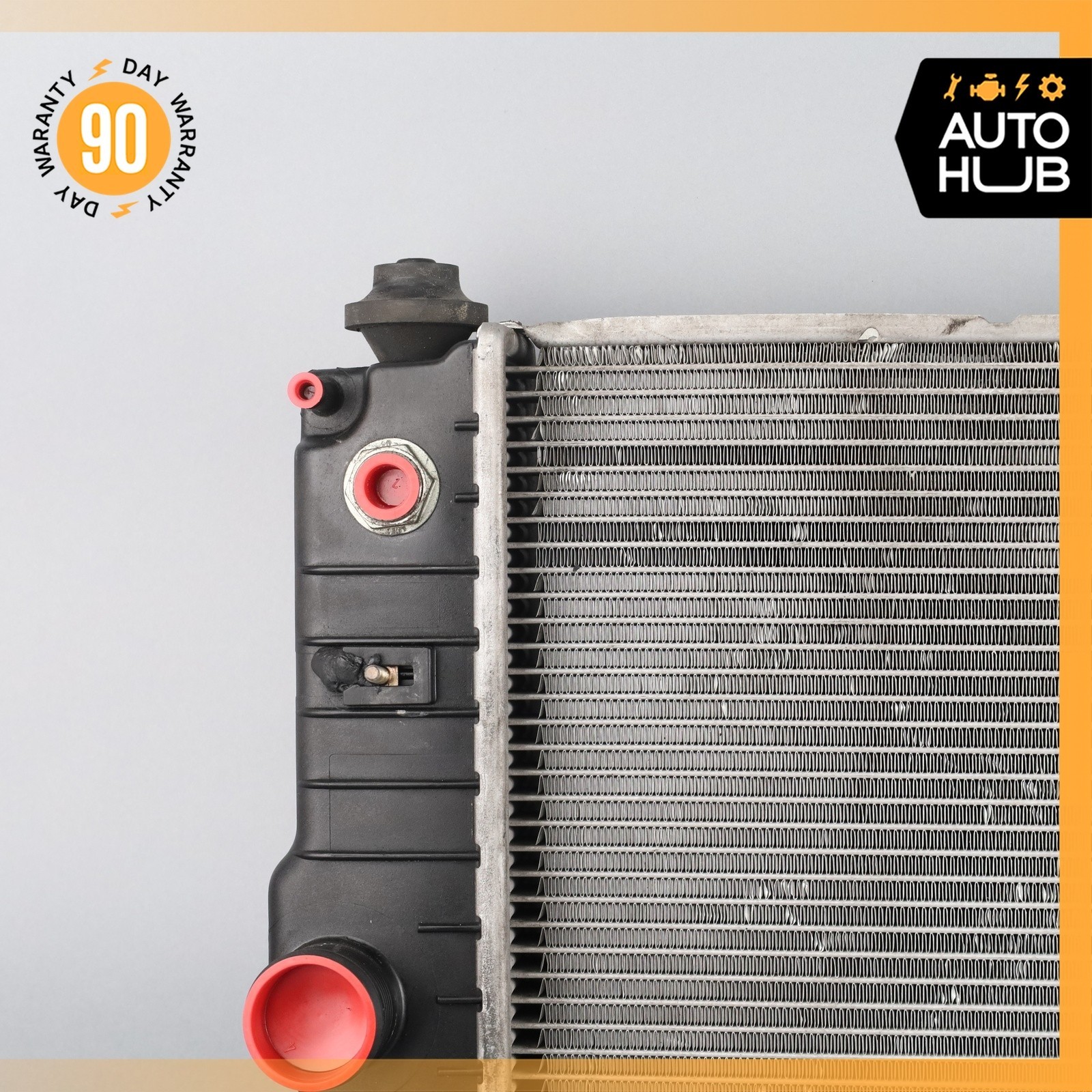 00-04 Aston Martin DB7 Vanquish Water Cooling Radiator A/C Air Condenser OEM 38k