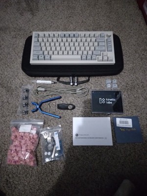 Keychron Q1 QMK Custom Mechanical Keyboard Ver. 2 Special Ed. Retro + Gazzew Gum