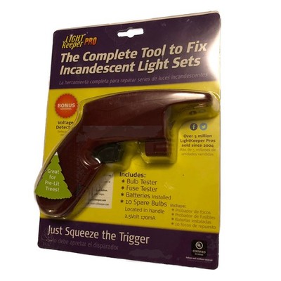 Light Keeper Pro Christmas Holiday Light Repair Tool Fixes Holiday Light