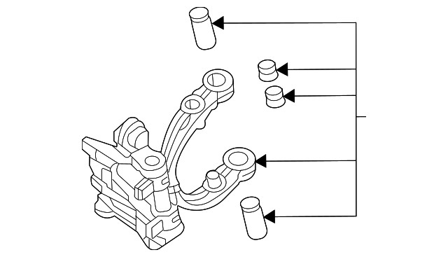 Kit de reparación para Audi (N/P 0B0-598-082)
