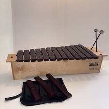 Sonor Orff SX GB Global Beat Soprano Xylophone Cherry Wood Bars W/Extras USED