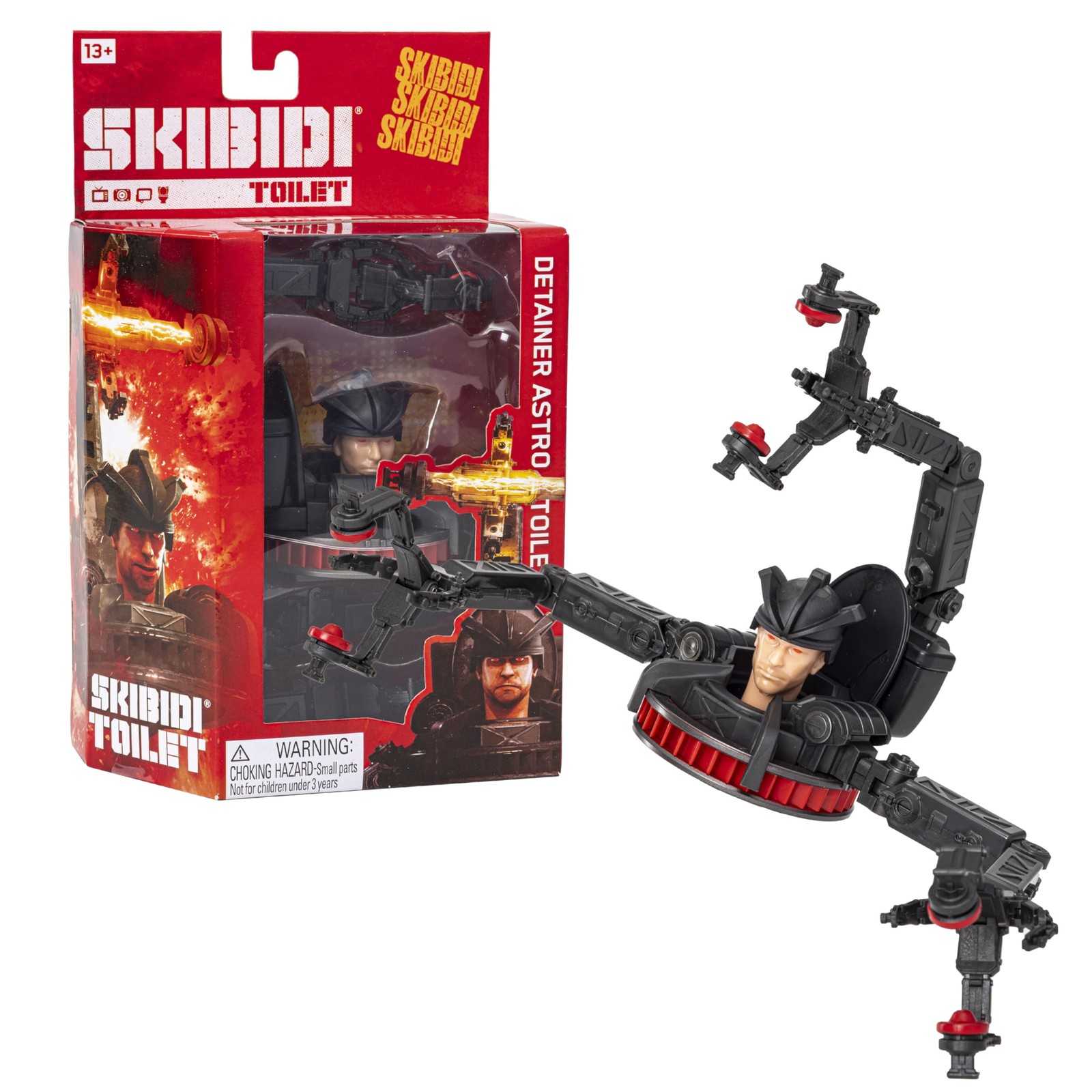SKIBIDI Toilet Deluxe Figure Series 2 6Inch Collectible Figures DETAINER ASTRO T