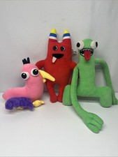 Rainbow Friends Plush Set Of 3