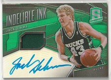 2013-14 Panini Spectra JACK SIKMA Jersey # Match INCREDIBLE INK AUTO #'d 43/199