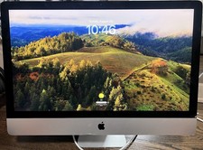 Apple iMac 27in 2020 3.8GHz i7 8GB RAM Radeon Pro 5500 XT Silver 500 GB
