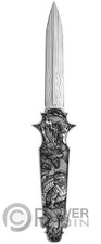 DRAGON TIGER SWITCHBLADE 2 Oz Monnaie Argent 5$ Samoa 2025