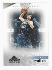 2001-02 Fleer Marquee Mike Miller Orlando Magic Basketball Card #56