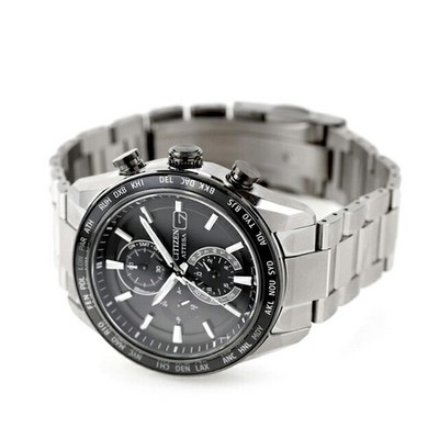 Citizen Attesa AT8295-56E Eco-Drive Atomic Radio Titanium Sapphire