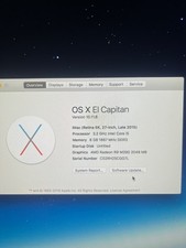 Apple iMac 27in. ( 1TB, Intel Core I5, 3.2 GHz, 8GB) Desktop - Silver -...