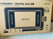 PETKIT PUROBOT Crystal Duo Self-Cleaning Cat Litter Box with Camera