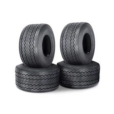 HALBERD 18x8.50-8 Golf Cart Tires, 18x8.50X8 4PLY Club Cart Tubeless, Set of 4