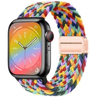 Apple Watch Band 44mm 45mm 46mm 49mm Sport Loop Magnetic Qimela Compatible 38mm