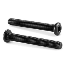 M6 x 60mm 10Pcs Flat Head Hex Socket Cap Screws Bolts, 304 x 