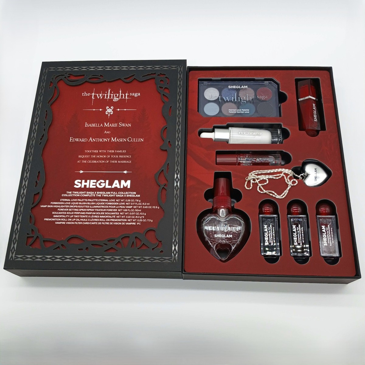 SHEGLAM twilight トワイライト コスメ The TWILIGHT SAGA | Sheglam 9 pc FULL COLLECTION MAKEUP SET 100