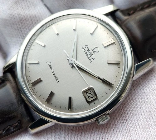 OMEGA SEAMASTER AUTOMATIC CAL562 DATE SILVER DIAL MEN'S WATCH