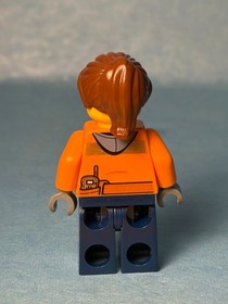 LEGO City Minifig cty0798 - Cargo Center Worker - Light Scratches/No Cracks