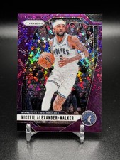 2024-25 Panini Prizm Nickeil Alexander-Walker Purple Fast Break /75 Timberwolves
