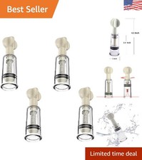 Gentle Silicone Nipple Corrector for Easy Breastfeeding 4 Reusable Cups