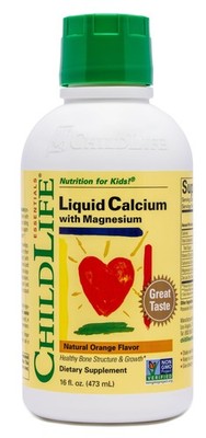 Liquid Calcium for - Baby Calcium with Magnesium, , and D3 - Orange Flavor, 1...