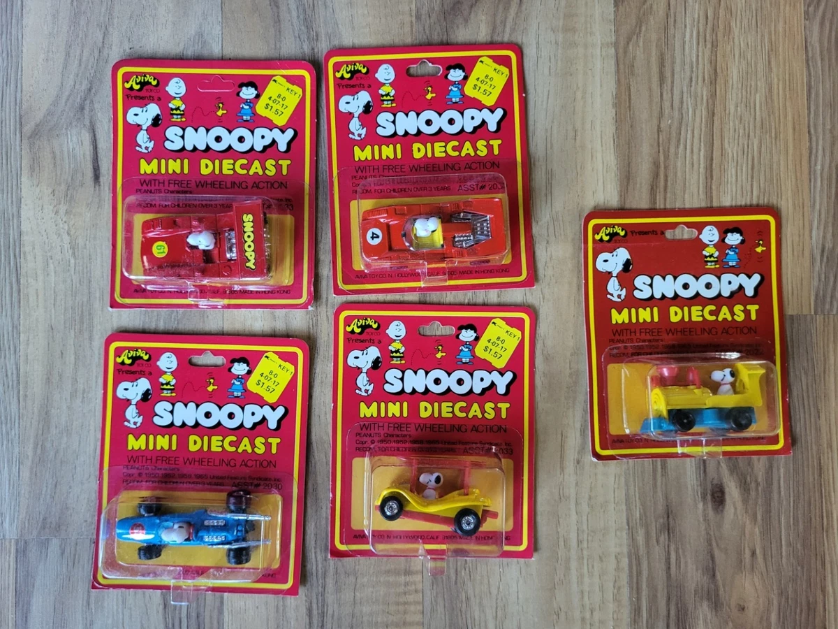 25+ Snoopy Diecast Car Vintage Manufacture Cars, Trucks & Vans for