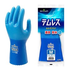 Showa Glove Breathable and waterproof Work Glove No.281 Temres M size Blue NEW
