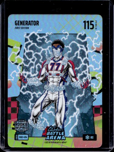 2026 Bo Jackson Battle Arena Griffey Generator 80\'s Rad Battlefoil #RAD-494