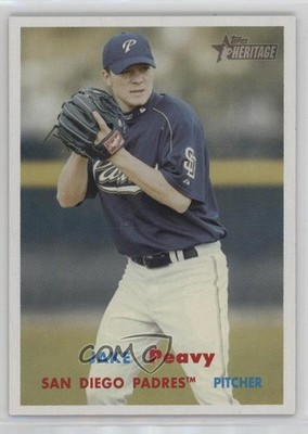 2006 Topps Heritage Jake Peavy #284 b5f
