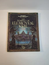 TSR AD&D Adventure T1-4 The Temple of Elemental Evil World of Greyhawk No Map 