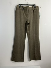 Womans Apt 9 Ava Brown Size 10 Dress Pants New With Tags
