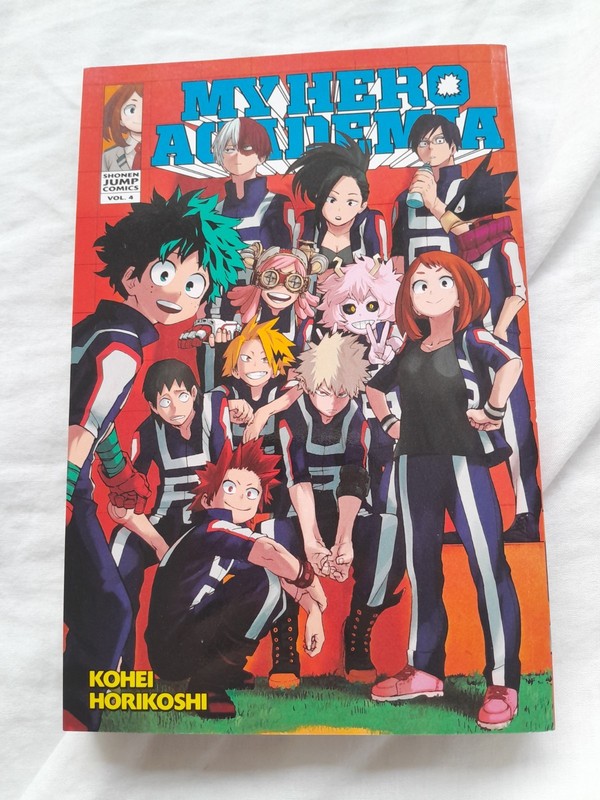my hero academia volume 4