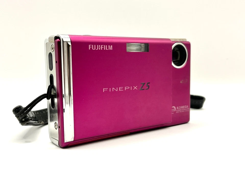 FUJIFILM FinePix Z5fd 6.3MP 6.2x Compact Digital Camera PINK / English Display - Image 2 of 4