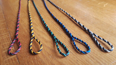  Flemish Twist Bow String - D97/''Fast Flight'' - Black & Classic Colors