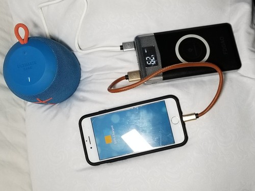 CABLE 2 IN 1 USB CHARGER Android and iphone leather 3ft & 1ft - Photo 21 sur 24