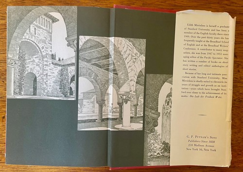 Edith R. Mirrielees STANFORD (GP Putnam) 1959 1st ed. hardback w/dustcover - Picture 7 of 7