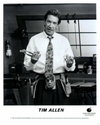 Home Improvement Tim Allen Classic Publicity Shot with Tools Original ...