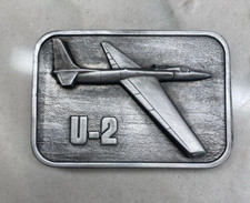 Buckle Connection Military Collector Series U-2 Bomber Aircraft Vintage 1983