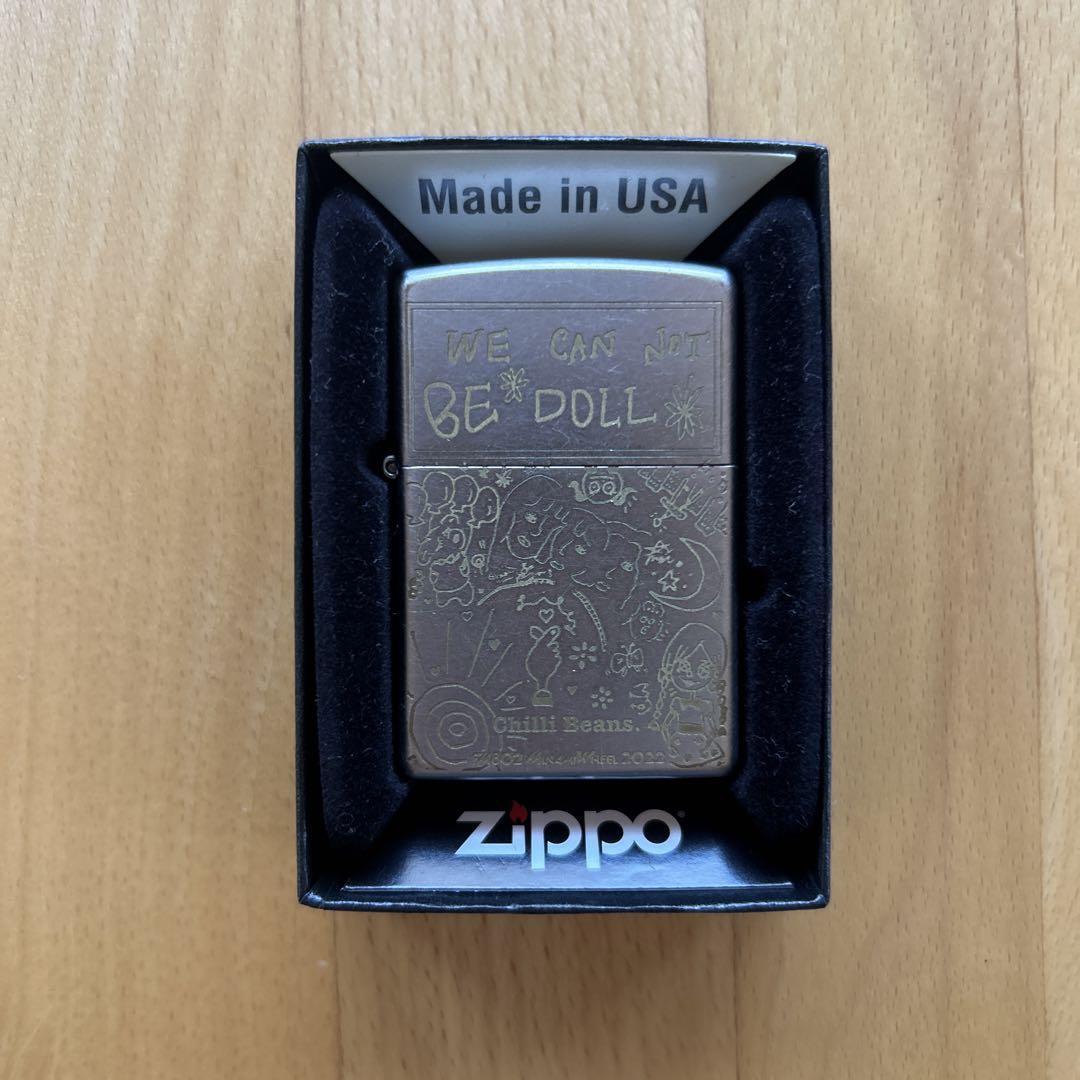 Chilli Beans. サイン入りZIPPO 新品未開封レア】Chilli Beans. ZIPPO コラボモデル - メルカリ