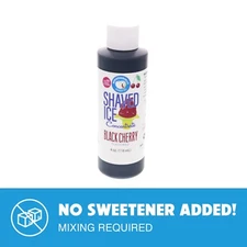 Hypothermias BLACK CHERRY Flavor Syrup 🍧 Snow Cone machine Concentrate UNSWEET