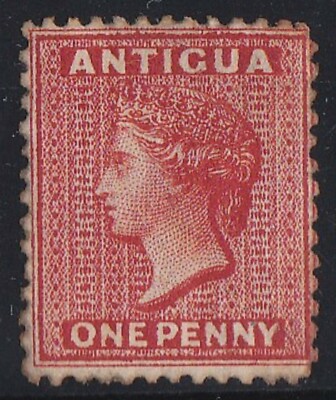 ANTIGUA 1872 QUEEN VICTORIA 1p MINT SEE PICTURES MINT GUM